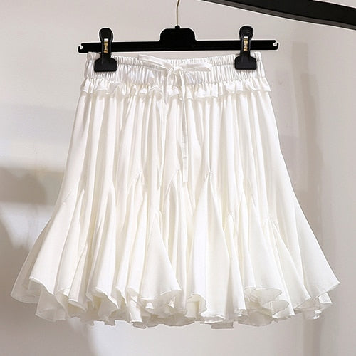 Chiffon skirt outlet mini